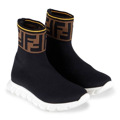 fendi sneaker boots|fendi sock sneakers women's.